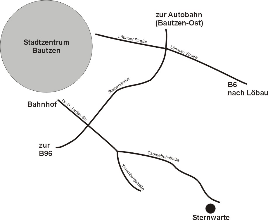 Anfahrtsskizze